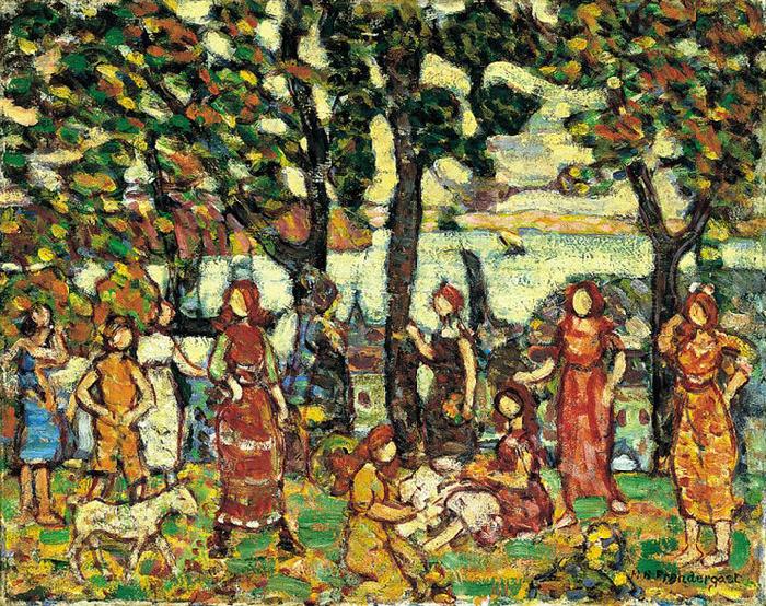 Maurice Brazil Prendergast Autumn oil painting picture